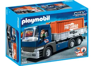 Produktbild von Playmobil 5255  City Action  Cargo-LKW mit Container