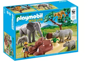 Produktbild von Playmobil 5275  Wild Life  WWF-Forscher bei afrikanischen Savannentieren