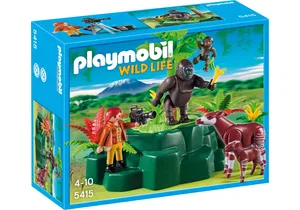 Produktbild von Playmobil 5415  Wild Life  Okapis am Gorilla-Felsen
