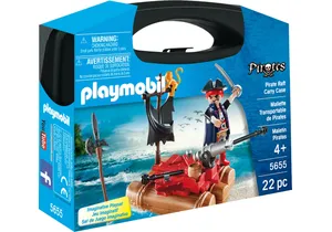 Produktbild von Playmobil 5655  Pirates Carry Case Piratenfloss
