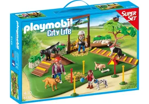 Produktbild von Playmobil 6145  City Life SuperSet Hundeschule