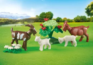 Produktbild von Playmobil 6315    Ziegen mit Zicklein (Folienverpackung)