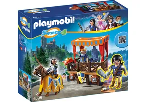 Produktbild von Playmobil 6695  Super 4  Königstribüne mit Alex