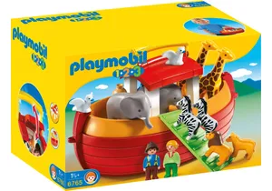 Produktbild von Playmobil 6765 1-2-3  Mitnehm Arche Noah