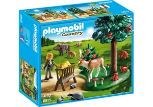 Produktbild von Playmobil 6815  Country  Waldlichtung mit Tierfütterung