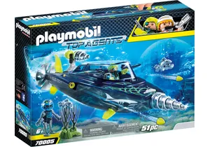 Produktbild von Playmobil 70005  Top Agents  Team S.H.A.R.K. Drill Destroyer