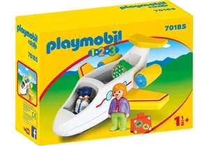 Produktbild von Playmobil 70185 1-2-3   Passagierflugzeug
