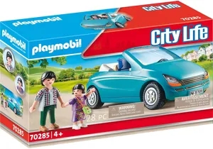 Produktbild von Playmobil 70285  City Life  Papa und Kind mit Cabrio