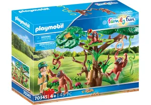 Produktbild von Playmobil 70345  Family Fun  Orang Utans im Baum