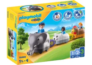 Produktbild von Playmobil 70405 1-2-3   Mein Schiebetierzug