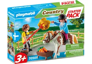 Produktbild von Playmobil 70505  Country Starter Pack Reiterhof Ergänzungsset