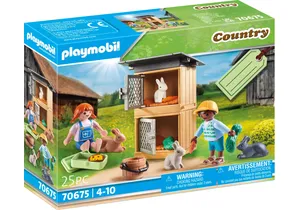 Playmobil 70675 Country Geschenkset Kaninchenfütterung
