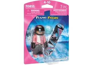 Produktbild von Playmobil 70855  Playmo-Friends  Snowboarderin