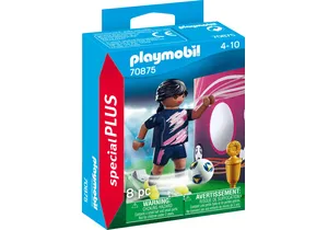 Produktbild von Playmobil 70875  Special Plus  Fußballerin mit Torwand