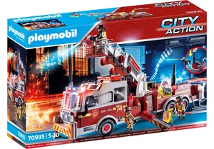 Produktbild von Playmobil 70935  City Action  Feuerwehr-Fahrzeug: US Tower Ladder