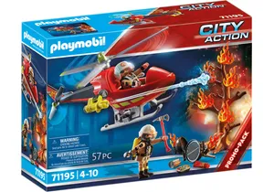 Produktbild von Playmobil 71195  City Action  Promo Pack Feuerwehr Hubschrauber