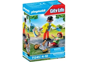 Playmobil 71245 City Life Sanitäter mit Patient