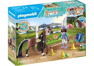 Playmobil 71355 Horses of Waterfall Zoe & Blaze mit Turnierparcours