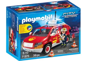 Produktbild von Playmobil 71375  City Action  Brandmeisterfahrzeug