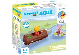 Produktbild von Playmobil 71415 1-2-3   Disney: Winnies und Ferkels Wasserabenteuer