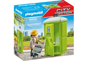 Produktbild von Playmobil 71435  City Action  Mobile Toilette