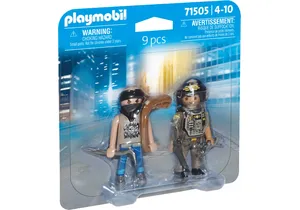 Produktbild von Playmobil 71505  City Action DuoPack SWAT & Bandit