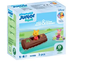 Produktbild von Playmobil 71705 Junior Disney  Winnie Puuhs & Ferkels Wasserabenteuer