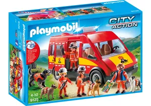 Produktbild von Playmobil 9125  City Action  Rettungshundestaffel mit Licht und Sound