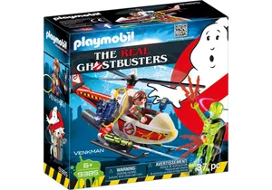Produktbild von Playmobil 9385  Ghostbusters  Venkman mit Helikopter