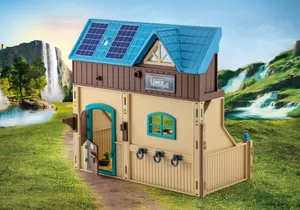 Produktbild von Playmobil 1036  Horses of Waterfall  Anbau-Stall (Folienverpackung)