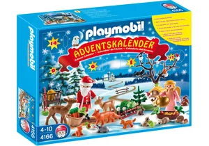 Produktbild von Playmobil 4166   Adventskalender Weihnacht der Waldtiere
