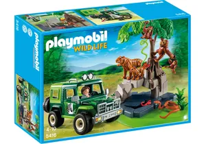 Produktbild von Playmobil 5416  Wild Life  Geländewagen bei Tigern und Orang-Utans