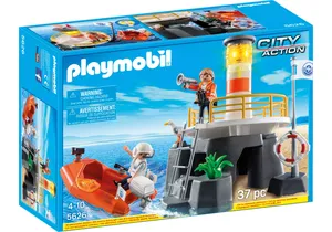 Produktbild von Playmobil 5626  City Action  Leuchtturm mit Rettungsboot