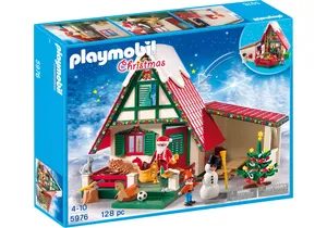 Produktbild von Playmobil 5976  Christmas  Zuhause beim Weihnachtsmann