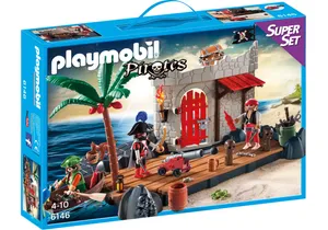 Playmobil 6146 Pirates SuperSet Super Set Piratenfestung