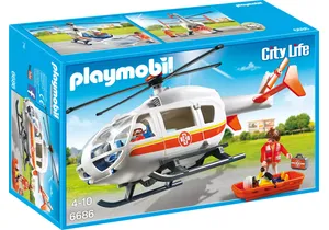 Produktbild von Playmobil 6686  City Life  Rettungshubschrauber