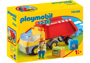 Produktbild von Playmobil 70126 1-2-3   Kipplaster