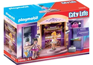 Produktbild von Playmobil 70316  City Life Spielbox Tanzstudio