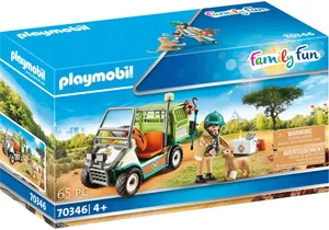 Produktbild von Playmobil 70346  Family Fun  Zoo-Tierarzt mit Fahrzeug