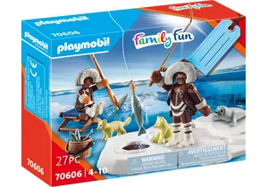 Produktbild von Playmobil 70606  Family Fun Geschenkset Eisangler