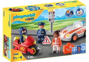 Produktbild von Playmobil 71156 1-2-3   Helden des Alltags