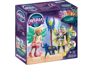 Produktbild von Playmobil 71236  Adventures of Ayuma  Crystal- und Moon Fairy mit Seelentieren