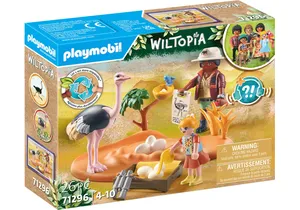 Produktbild von Playmobil 71296  Wiltopia  Zu Gast bei Papa Strauß