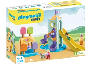 Produktbild von Playmobil 71326 1-2-3   Erlebnisturm mit Eisstand