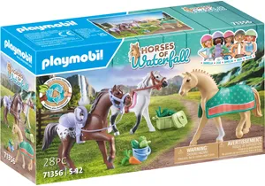Produktbild von Playmobil 71356  Horses of Waterfall  3 Pferde: Morgan, Quarter Horse & Shagya Araber