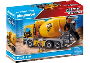 Produktbild von Playmobil 71406  City Action  Betonmischer mit drehbarer Mischtrommel