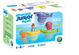 Produktbild von Playmobil 71776 Junior   Aqua Schwimmbecken mit Wasserspaß
