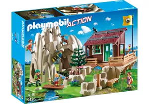 Produktbild von Playmobil 9126  Action  Kletterfels mit Berghütte