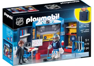 Produktbild von Playmobil 9176  NHL  Locker Room Play Box
