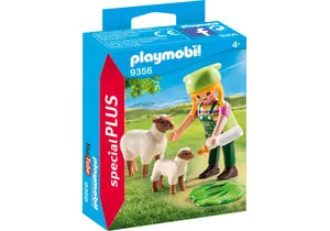 Produktbild von Playmobil 9356  Special Plus  Bäuerin mit Schäfchen